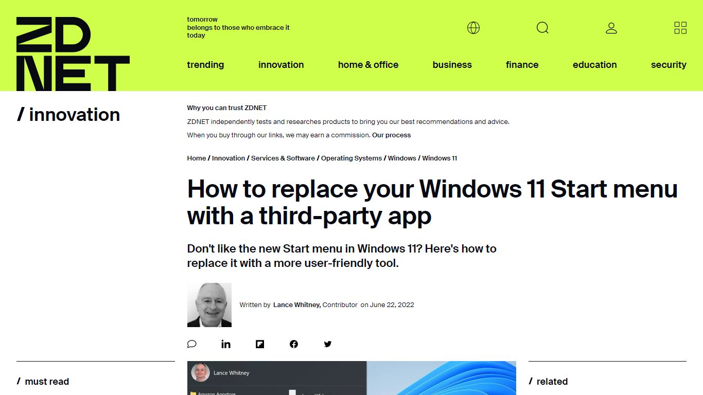 How to replace your Windows 11 Start menu with a third-party app